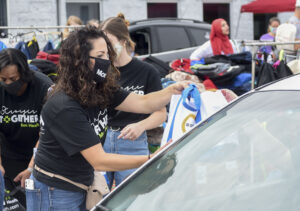 Mon Schools kids get supplied for class at Back to School Bash